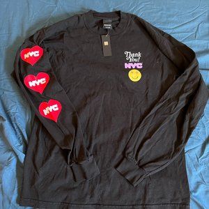 ONLY NY NYC "THANK YOU!" L/S SHIRT $98